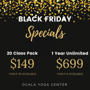 Black Friday Specials